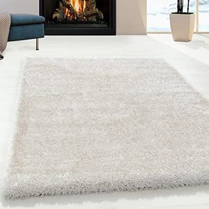 Knuffelig hoogpolig tapijt, zacht, shaggy woonkamer