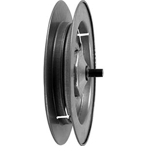 Schellenberg 10235 katrol van metaal, grijs