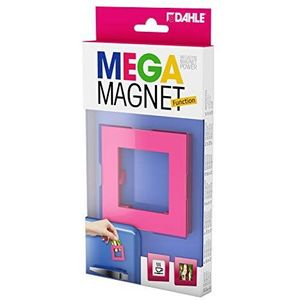 Mega Magnet Square XL - Roze - 75 x 75 x 10 mm - Inclusief 4 Neodymium Magneten