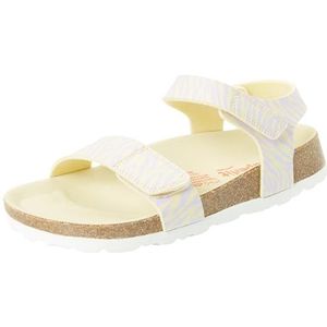 Superfit Slippers met voetbed voor meisjes, Geel Roze 6010, 36 EU