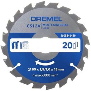 Dremel - Blueprint - Multi-Materiaal Cirkelzaagblad - 85 x 1,5/1 x 15mm
