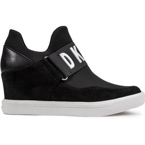 DKNY Dames Cosmos Sneakers, Black Cosmos, 37 EU