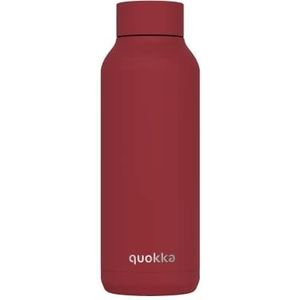 Quokka drinkfles RVS Solid Firebrick Red 510 ml