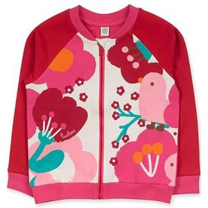 Tuc Tuc Sweatshirt van pluche, voor meisjes, fuchsia, collectie Besties, Fuchsia, 18 Maanden