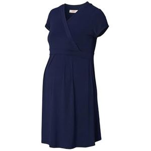 ESPRIT Maternity Dress Nursing Short Sleeve, Dark Navy - 402, XL