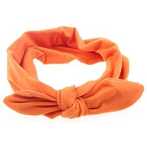 KAEHA SUN-074-01 1 x haarband, klassiek, elastisch, voor dames, oranje