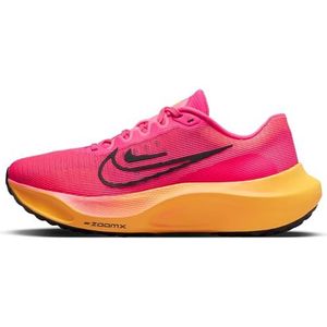 Nike Wmns Zoom Fly 5, damessneaker, hyper pink/black-laser oranje, 44 EU, Hyper Pink Black Laser Oranje, 44 EU