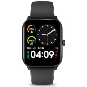 Nedis SmartLife-Watch - LCD - IP68 - Maximale gebruiksduur: 14400 min - Android/IOS - Zwart