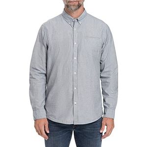 Pioneer Herenshirt button-down overhemd, Micro Chip patroon, S