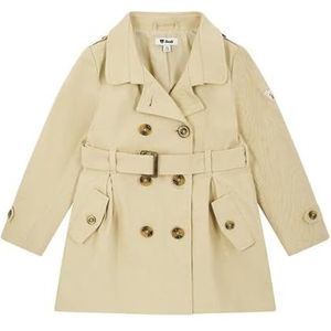 Steiff meisjes mantel, phale kaki, 92