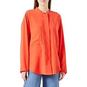 United Colors of Benetton Shirt 5WR7DQ034, rood 3T5, XS dames, rood 3T5, XS