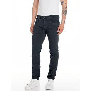 Replay Anbass Slim fit Jeans voor heren, 498 Deep Blue, 30W x 32L