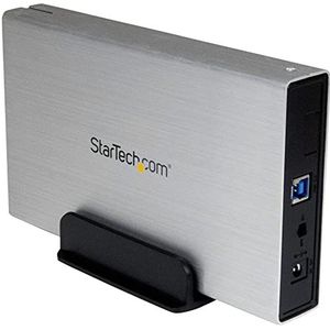 StarTech.com Externe USB 3.0 naar 3,5"" SATA III SSD/HDD Behuizing met UASP - Zilver/Aluminium - USB naar 3.5"" SATA Harde Schijf Behuizing (S3510SMU33)