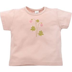 Pinokio Blouse Short Sleeve Summer Mood, 100% katoen, roze met aardbei, meisjes 68-122 (98), pink sumer ood, 98 cm