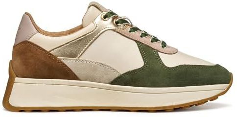 GEOX - Amabel - Sneakers - Kastanje - Leer