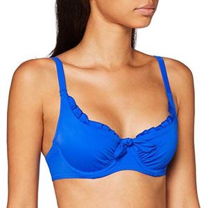 Pour Moi ?? Dames Getaway Halter Underwired Top Bikini, Blauw, 32C, Blauw, 70C