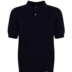 Seidensticker Heren Regular Fit Polo Shirt, donkerblauw, S, donkerblauw, S