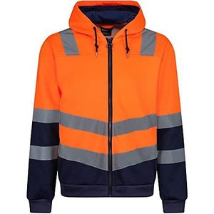 Regatta Heren Professionele Mens Hi Vis Reflecterende Hoodie Heren Hi Vis Hoodie