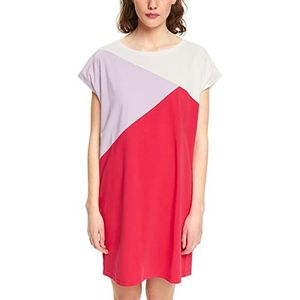 ESPRIT Nachtjapon dames Color Block Co Sus Nightshirt S-slv,roze Fuchsia,34