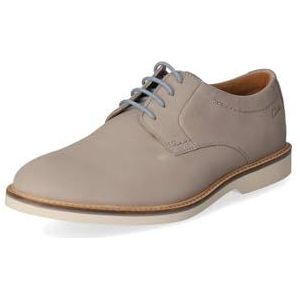 Clarks Atticus Ltlace Oxford voor heren, Grey Nubuck, 45 EU