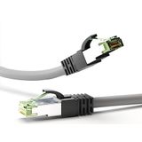 Premium S/FTP CAT8.1 40 Gigabit netwerkkabel / grijs - LSZH - 15 meter