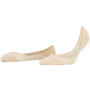 FALKE Dames Liner sokken Step Medium Cut W IN Katoen Onzichtbar eenkleurig 1 Paar, Beige (Cream 4011) nieuw - milieuvriendelijk, 37-38