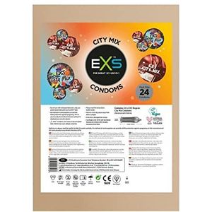 Exs City Mix Condoms - 24 pack