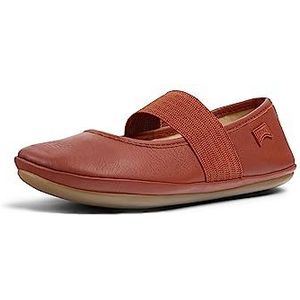 CAMPER Right Kids Ballet Flat, Medium Red, 37 EU, Medium Red, 37 EU