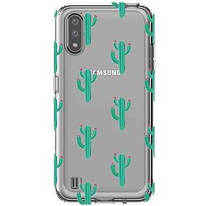 Beschermhoes voor Samsung Galaxy A01, cactus