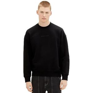 TOM TAILOR Denim Sweatshirt voor heren, 29999 - Black, XXL