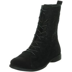Think AGRAT dameslaarzen met textielvoering, zwart/combi 0010, 36 EU, zwart combi 0010, 36 EU
