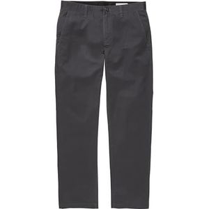 Volcom Men's Frickin Modern Fit Stretch Chino Pant, Charcoal 1