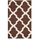 Safavieh - Ava - Vloerkleed - Donkerbruin - Wol - 183 cm x 76 cm