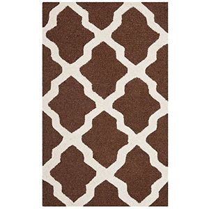 Safavieh - Ava - Vloerkleed - Donkerbruin - Wol - 183 cm x 76 cm