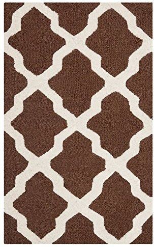 Safavieh - Ava - Vloerkleed - Donkerbruin - Wol - 183 cm x 76 cm