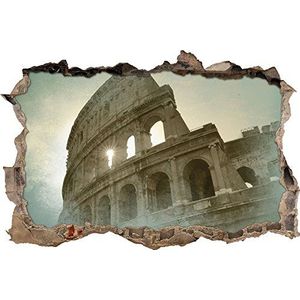 Pixxprint 3D_WD_2650_62x42 Colosseum Rome muurdoorbraak 3D muursticker, vinyl, kleurrijk, 62 x 42 x 0,02 cm
