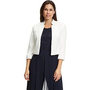 Vera Mont Vera Mont Dames 4637/4467 Blazer, offwhite, 48, gebroken wit, 48