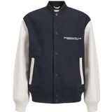Jack & Jones Junior Tussenjas 'JJROSS'  nachtblauw / wit