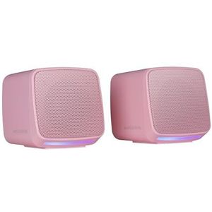 Mars Gaming - MS-PRO RGB - PC-luidspreker - Roze - 10 W Vermogen