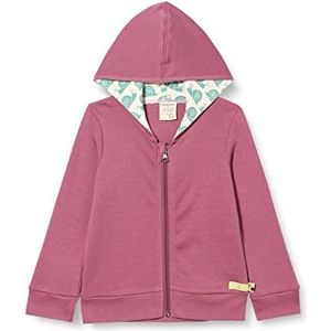 loud + proud Uniseks shirt met lange mouwen dierenprint, grijs, 98-104