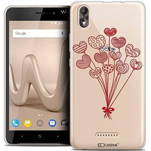 Beschermhoes voor Wiko Lenny 4 Plus, ultradun, Love ballonnen