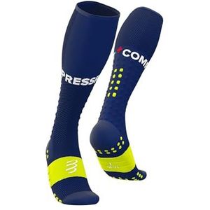 COMPRESSPORT Full Socks Run Sokken, Sodalite Blue, 39-41, uniseks