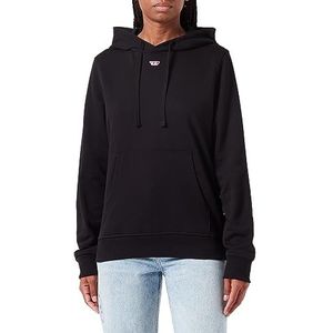 Diesel S-Ginn-Hood-d Sweatshirt voor volwassenen, uniseks, Zwart Zwart Zwart, L