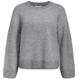 Object - Objsaggia LS Lo Pullover - Hoodie - Lichtgrijs