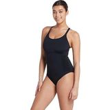Zoggs - Multiway 1 Piece - Zwemkleding - Zwart - Gewatteerde Cups - Mastectomie