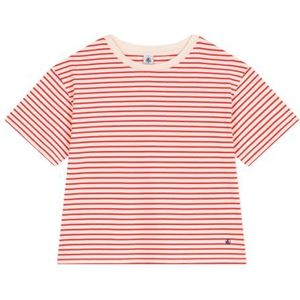 Petit Bateau T-shirt met korte mouwen voor dames, Lawine/Spicy, S