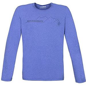 Rock Experience Chandler 2.0 Ls T-shirt, Surf The Web Melange, S Unisex kinderen, Surf The Web Melange, S