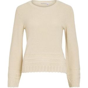 Vialya O-hals L/S Glitter Knit Top, berk, S