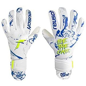 Reusch Pure Contact Silver Junior Keepershandschoenen met zeer goede grip en binnennaad