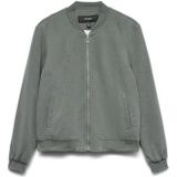 Vero Moda - Vmkimiko Ls Short Jersey Bomber - Balsam Green - Jas